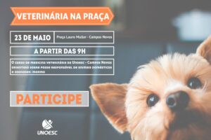 Read more about the article Veterinária na Praça