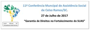 Read more about the article 11ª Conferência Municipal de Assistência Social acontecerá dia 27 de julho