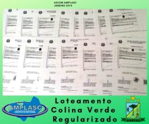 Read more about the article Com auxílio da AMPLASC loteamento é regularizado em Zortéa