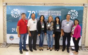 Read more about the article Colegiado de Saúde da AMPLASC participa de Congresso Estadual em Piratuba