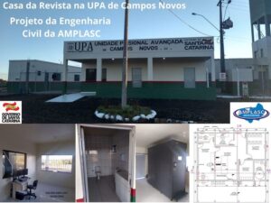 Read more about the article Casa da Revista na UPA de Campos Novos foi projetada pela engenharia civil da AMPLASC