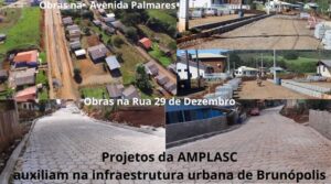 Read more about the article Projetos da AMPLASC auxiliam na infraestrutura urbana de Brunópolis