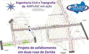 Read more about the article Asfalto em ruas de Zortéa é projetada pela AMPLASC