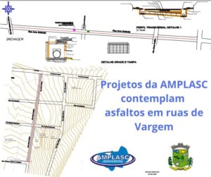 Read more about the article Projetos da AMPLASC contemplam asfaltos em ruas de Vargem