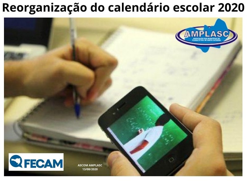 Read more about the article FECAM e AMPLASC assessoram municípios para reorganização do calendário escolar 2020