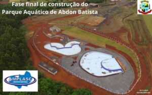 Read more about the article Engenharia da AMPLASC acompanha fase final de construção do Parque Aquático de Abdon Batista