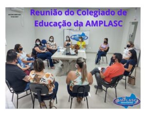 Read more about the article Volta às aulas presenciais pauta reunião do Colegiado de Educação da AMPLASC