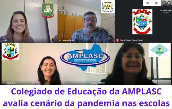 You are currently viewing Colegiado de Educação da AMPLASC confirma baixa contaminação de Covid-19 em escolas da região