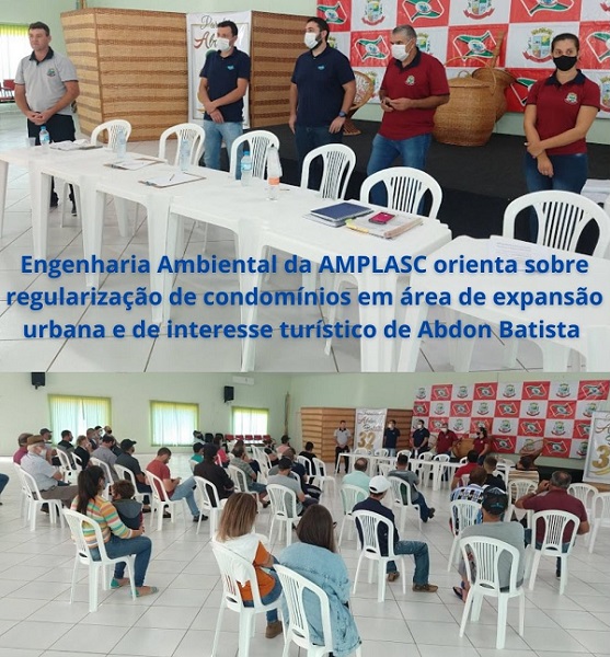 Read more about the article Engenharia Ambiental da AMPLASC orienta sobre regularização de condomínios em área urbana e de interesse turístico de Abdon Batista