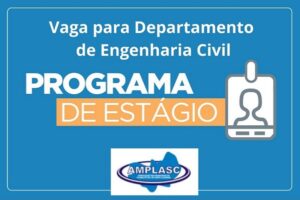 Read more about the article AMPLASC abre vaga de estágio no Departamento de Engenharia Civil