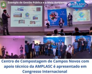 Read more about the article Centro de Compostagem de Campos Novos com apoio técnico da AMPLASC é apresentado em Congresso Internacional