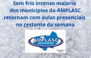 Read more about the article Sem frio intenso maioria dos municípios da AMPLASC retornam com aulas presenciais no restante da semana