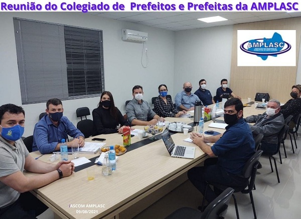 Read more about the article Reunião do Colegiado de Prefeitos e Prefeitas da AMPLASC