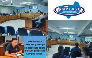 Read more about the article Engenharia Ambiental da AMPLASC participa de discusão sobre resíduos sólidos de Campos Novos