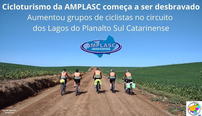 Read more about the article Cicloturismo da AMPLASC começa a ser desbravado