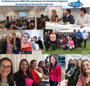 Read more about the article Profissionais da AMPLASC participam de Seminário Regional de Assistência Social em Fraiburgo