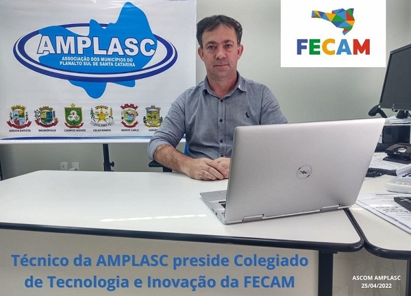 You are currently viewing Técnico da AMPLASC preside Colegiado de Tecnologia e Inovação da FECAM