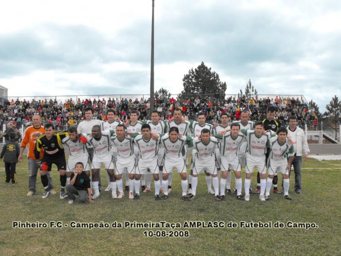 You are currently viewing Pinheiro é o campeão da Taça AMPLASC de Futebol de Campo