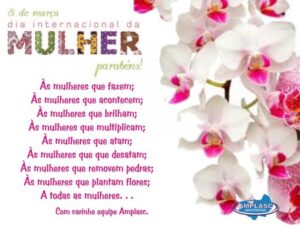 Read more about the article FELIZ DIA DA MULHER