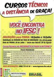 Read more about the article Instituto Federal Catarinense realiza curso a Distância em Campos Novos