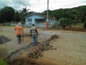 Read more about the article Lombadas de Abdon Batista passam por obras de melhorias