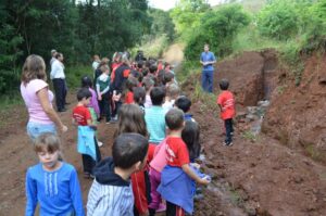 Read more about the article Alunos da rede municipal de ensino participam de ações no dia da água