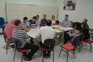 Read more about the article Prefeito Lucimar se reuniu com Secretários Municipais