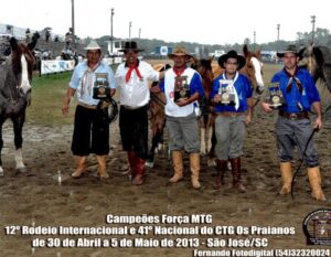 Read more about the article CTG Mágoa de Boiadeiro conquista 1º lugar na Força C no 12º Rodeio Internacional e 41º Nacional do CTG Os Praianos