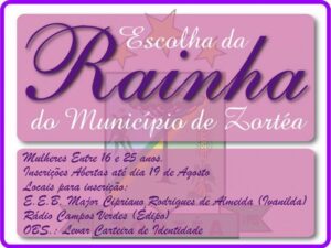 Read more about the article Baile para Escolha da Rainha do município de Zortéa