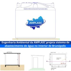 Read more about the article Engenharia Ambiental da AMPLASC projeta sistema de abastecimento de água no interior de Brunópolis