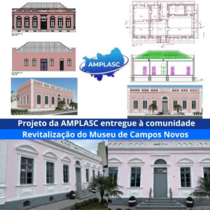 Read more about the article Projeto AMPLASC entregue à comunidade – Revitalização do Museu de Campos Novos