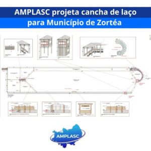 Read more about the article AMPLASC projeta cancha de laço para Município de Zortéa